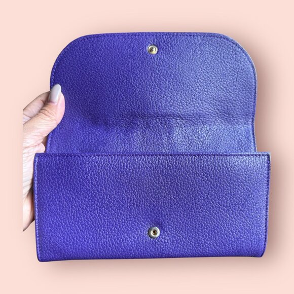 See by Chloé Purple Long Wallet – With Dust Bag & Chain Strap - Picture 5 of 7